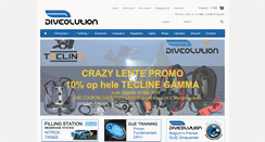 Desktop Screenshot of diveolution.com